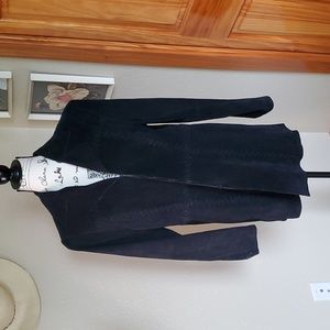 Sonoma 100% Suede Leather Jacket Black Size LARGE
